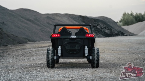 Autko na akumulator MEGA Buggy ATV Racing 4x4 POMARAŃCZOWY 24V 21Ah