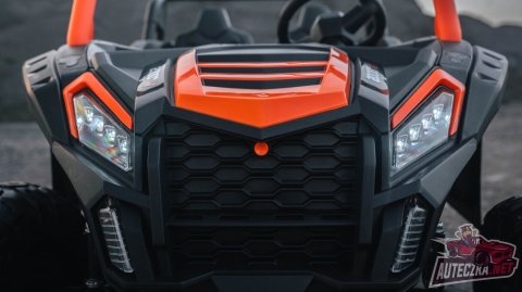 Autko na akumulator MEGA Buggy ATV Racing 4x4 POMARAŃCZOWY 24V 21Ah