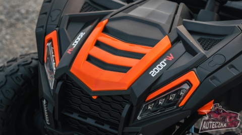 Autko na akumulator MEGA Buggy ATV Racing 4x4 POMARAŃCZOWY 24V 21Ah