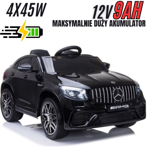 Auto na Akumulator Mercedes GLC 63S CZARNY 4x45W