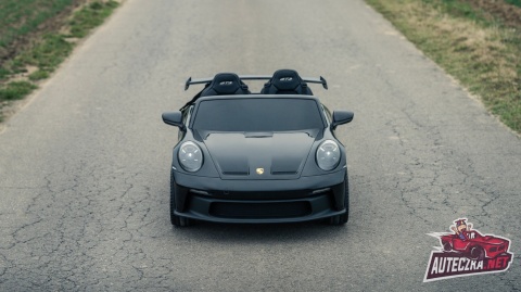 OUTLET Auto na akumulator Porsche 911 GT3 24V 14Ah Czarny Lakierowany+ 4x200W MOCY + PILOT