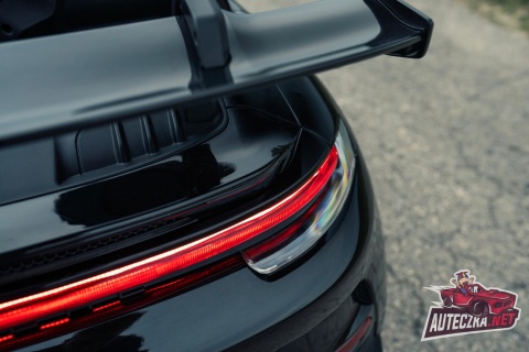 OUTLET Auto na akumulator Porsche 911 GT3 24V 14Ah Czarny Lakierowany+ 4x200W MOCY + PILOT