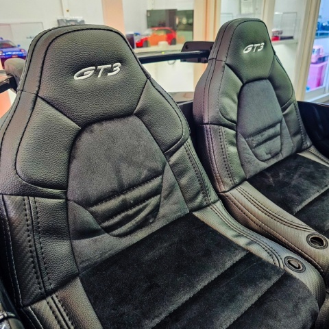 OUTLET Auto na akumulator Porsche 911 GT3 24V 14Ah Czarny Lakierowany+ 4x200W MOCY + PILOT