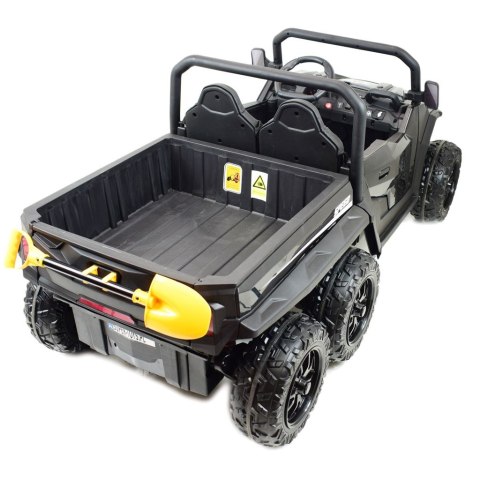 BUGGY 6 KOŁOWY DLA 2 DZIECI, ELEKTRYCZNA WYWROTKA, MIĘKKIE KOŁA, MIĘKKIE SIEDZENIE 800 WAT/XB1038