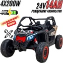 Buggy CAN-AM Maverick 3 Czarny + KHAKI 4x200W 24V DK-CA001