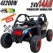 Buggy CAN-AM Maverick 3 Czarny + KHAKI 4x200W 24V DK-CA001