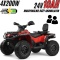 Duży Quad na akumulator Can Am Outlander 4x200W 24V ATV Czerwony