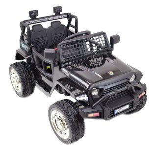 JEEP NA AKUMULATOR "JK OFF ROAD", MIĘKKIE KOŁA, MIĘKKIE SIEDZENIE/LL555