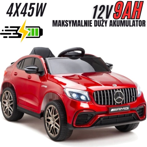 MERCEDES GLC 63S MIĘKKIE SIEDZENIE, MIEKKIE KOŁA, SYSTEM ESW, QLS5688