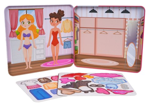 Metalowy Zestaw Dla Małej Stylistki 2w1