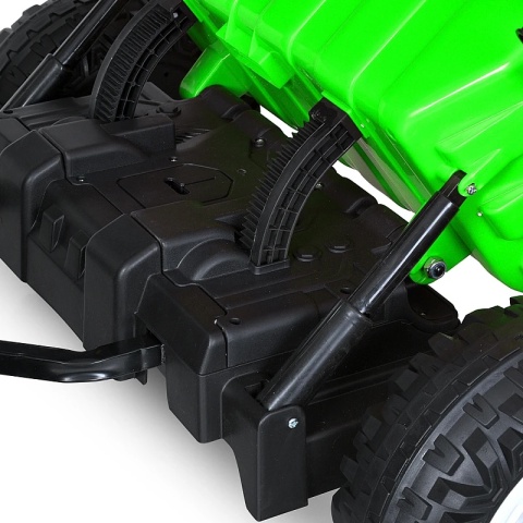 OLBRZYMI TRAKTOR 24 V Z PRZYCZEPĄ I ELEKTRYCZNIE PODNOSZONYM KIPREM SUPER JAKOŚĆ/HC306