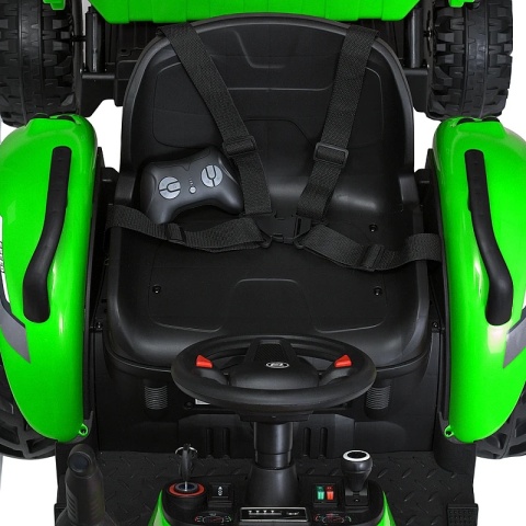 OLBRZYMI TRAKTOR 24 V Z PRZYCZEPĄ I ELEKTRYCZNIE PODNOSZONYM KIPREM SUPER JAKOŚĆ/HC306