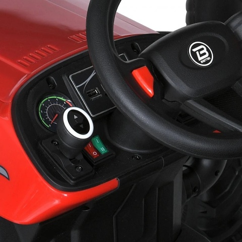 OLBRZYMI TRAKTOR 24 V Z PRZYCZEPĄ I ELEKTRYCZNIE PODNOSZONYM KIPREM SUPER JAKOŚĆ/HC306