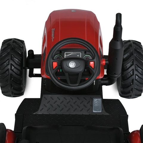 OLBRZYMI TRAKTOR 24 V Z PRZYCZEPĄ I ELEKTRYCZNIE PODNOSZONYM KIPREM SUPER JAKOŚĆ/HC306