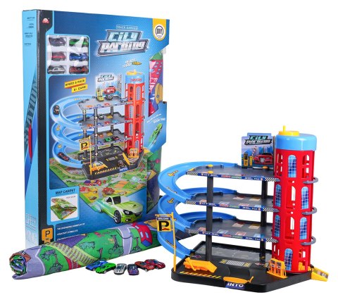 Wielopoziomowy Parking z Matą + Akcesoria