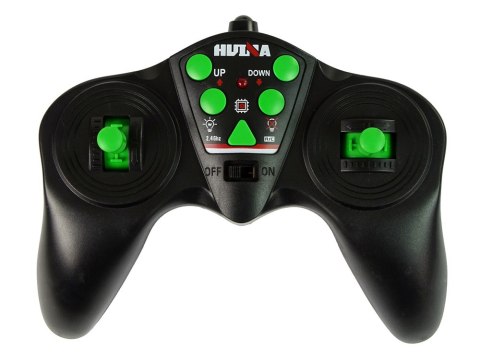 Wózek Widłowy Przyczepa Zdalnie Sterowany Pilot Pomarańczowy 1:10 R/C HUINA