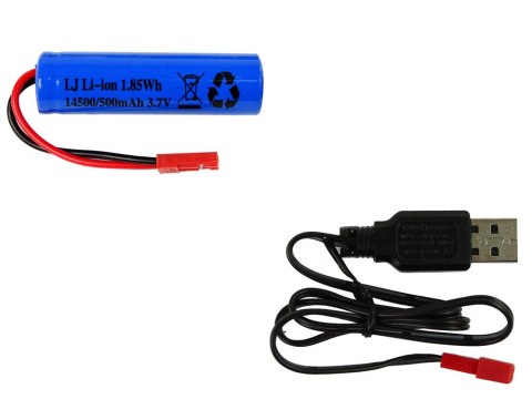 Wózek Widłowy Przyczepa Zdalnie Sterowany Pilot Pomarańczowy 1:10 R/C HUINA