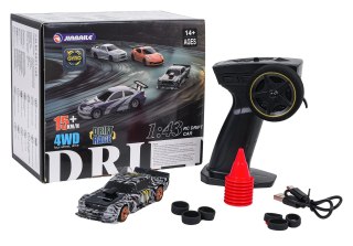 Autko R/C do Driftu 1:43 Zielone + Akcesoria