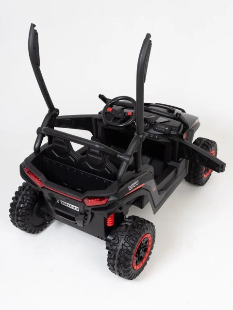 Autko na akumulator Buggy 4x4 KCK Czarny + POWIĘKSZONY AKUMULATOR 24V 9Ah