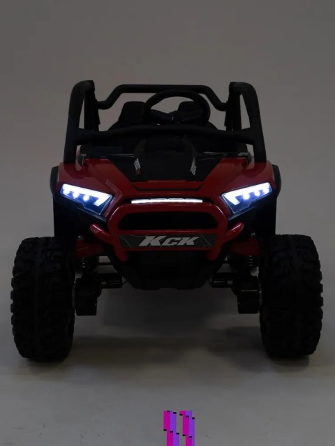 Autko na akumulator Buggy 4x4 KCK Czerwony + POWIĘKSZONY AKUMULATOR 24V 9Ah