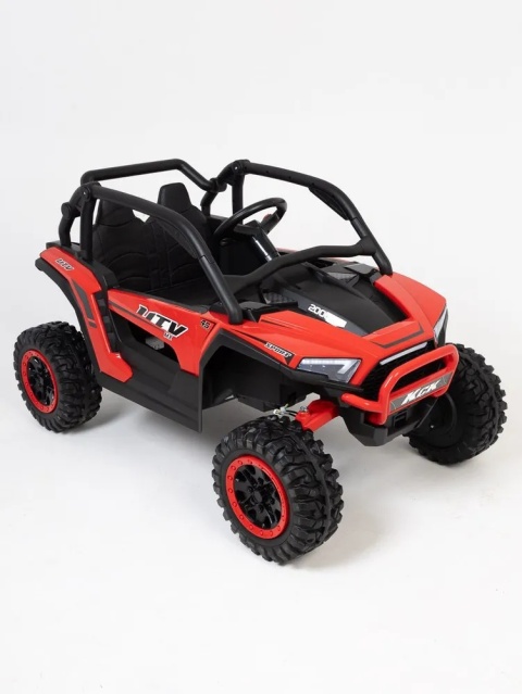 Autko na akumulator Buggy 4x4 KCK Czerwony + POWIĘKSZONY AKUMULATOR 24V 9Ah