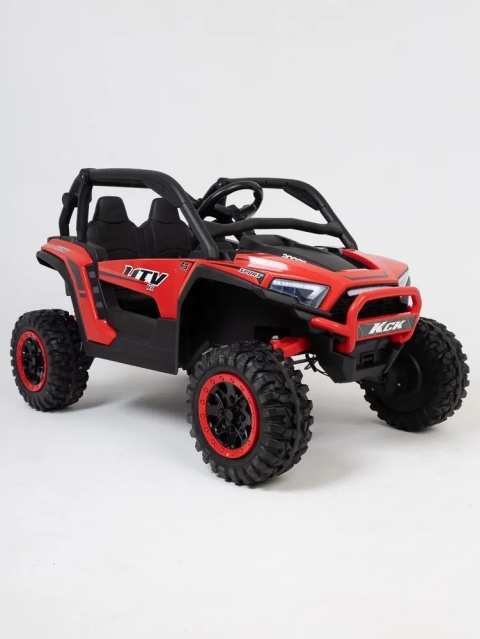 Autko na akumulator Buggy 4x4 KCK Czerwony + POWIĘKSZONY AKUMULATOR 24V 9Ah