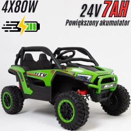 Autko na akumulator Buggy 4x4 KCK 24V Zielony