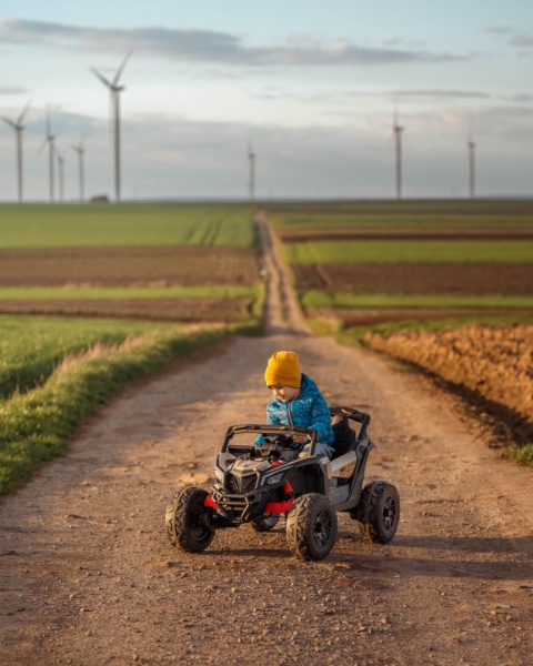 Auto Na Akumulator Buggy Can-am MAVERICK 4x200W 24V DK-CA003 Khaki