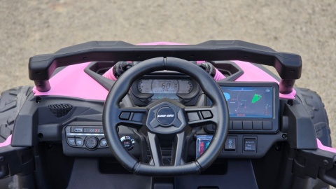 Auto Na Akumulator Buggy Can-am MAVERICK 4x200W 24V DK-CA003 Różowy