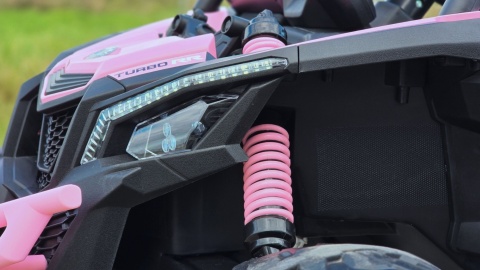 Auto Na Akumulator Buggy Can-am MAVERICK 4x200W 24V DK-CA003 Różowy