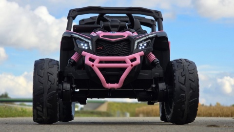 Auto Na Akumulator Buggy Can-am MAVERICK 4x200W 24V DK-CA003 Różowy