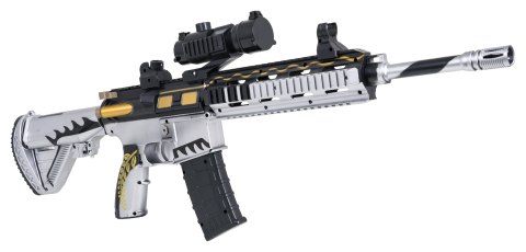 Karabin M416 Szary na Kulki Wodne + Akcesoria