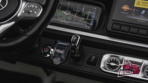 Auto na akumulator Mercedes Benz G63 AMG GIGANT XXL 4x200W 24V Czarny + POWIĘKSZONY AKUMULATOR 24V 20AH