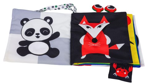 MEGA Sensoryczna Książeczka Dla Najmłodszych