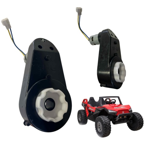 Silnik + przekładnia do SX1928 STRONG lewy 24V 25000 RPM