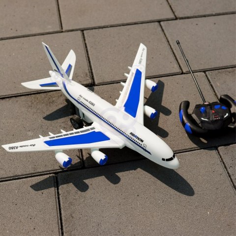 WOOPIE Niebieski Zdalnie Sterowany Samolot Pasażerski Airline