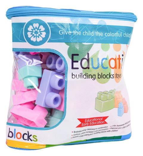 Zestaw Miękkich Klocków 56el.