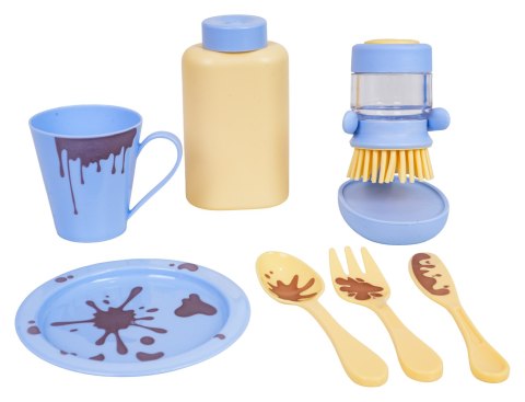 Zestaw Sprzątający + Akcesoria Niebieski