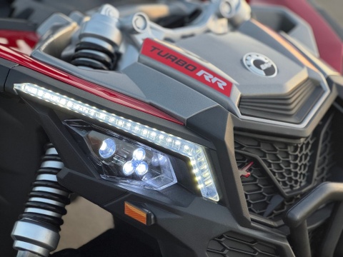 Auto na akumulator Buggy CAN-AM Maverick 3 PREMIUM DELUXE Czerwony + POMPOWANE KOŁA + POWIĘKSZONY AKUMULATOR