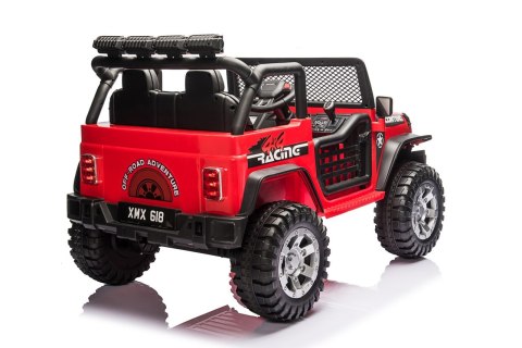 Pojazd Jeep BEAST 4x4 Czerwony