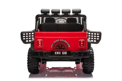 Pojazd Jeep BEAST 4x4 Czerwony