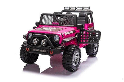 Pojazd Jeep BEAST 4x4 Różowy