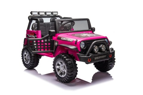 Pojazd Jeep BEAST 4x4 Różowy