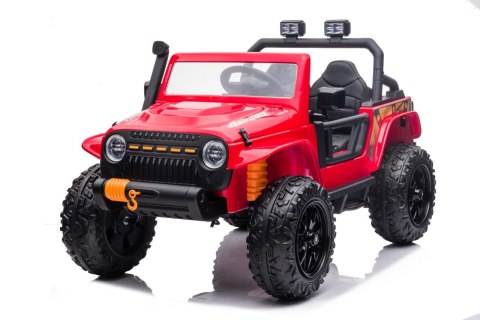 Pojazd Jeep Monster Czerwony