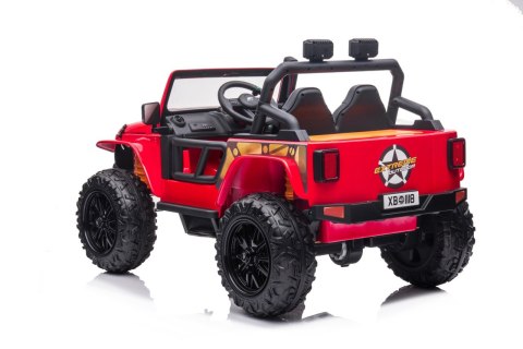 Pojazd Jeep Monster Czerwony
