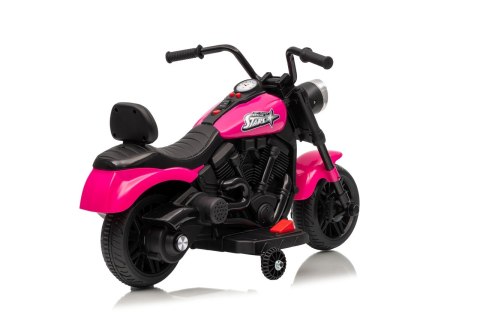 Pojazd Motor STAR Różowy