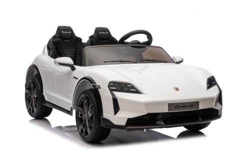 Pojazd Porsche Taycan Turbo S Biały