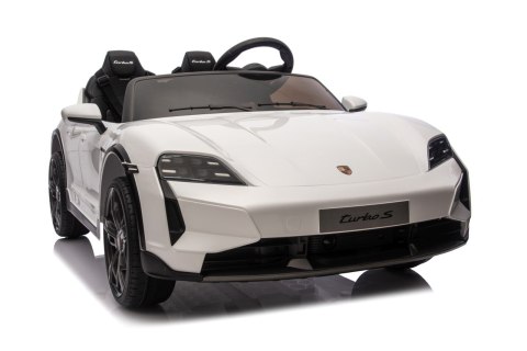 Pojazd Porsche Taycan Turbo S Biały