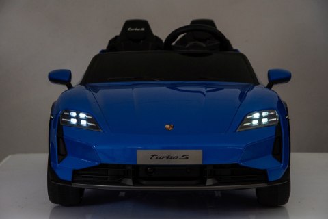 Pojazd Porsche Taycan Turbo S Niebieski