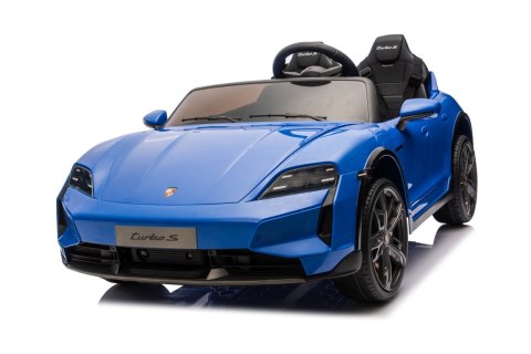 Pojazd Porsche Taycan Turbo S Niebieski
